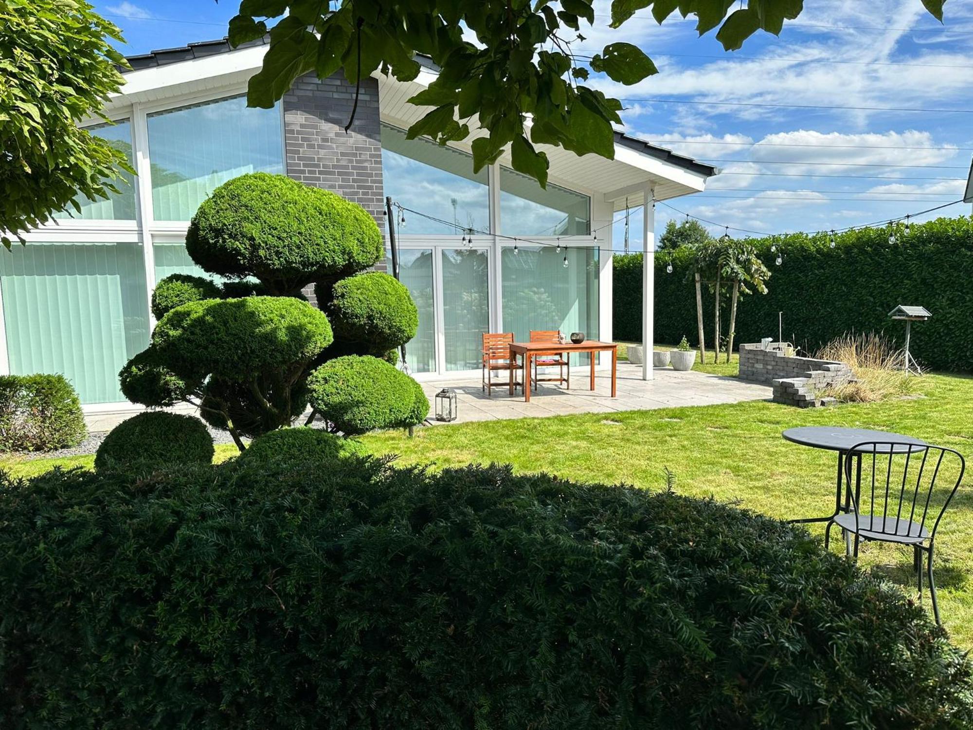 Idylisches Ferienhaus Edewecht エクステリア 写真
